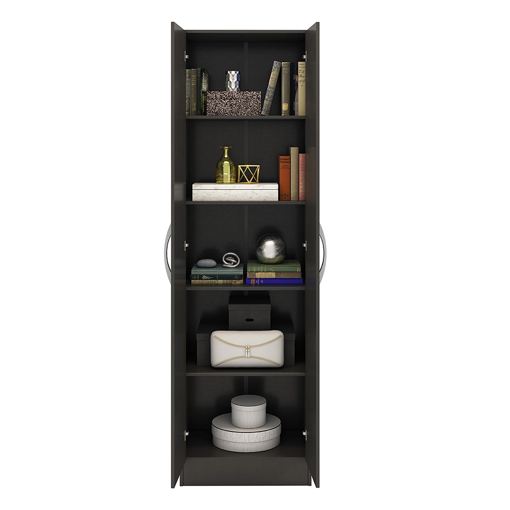 DESPENSA HOME MOBILI MUNITA MDP 2 PUERTAS NEGRO - 3
