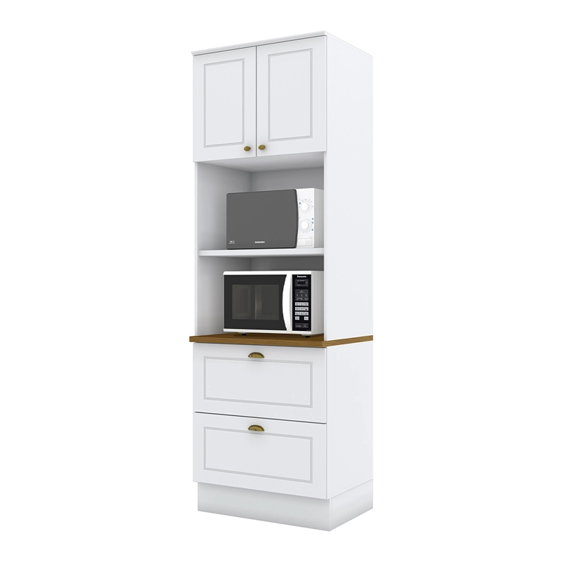 MODULO P/ 02 HORNOS NATURE BLANCO - 1
