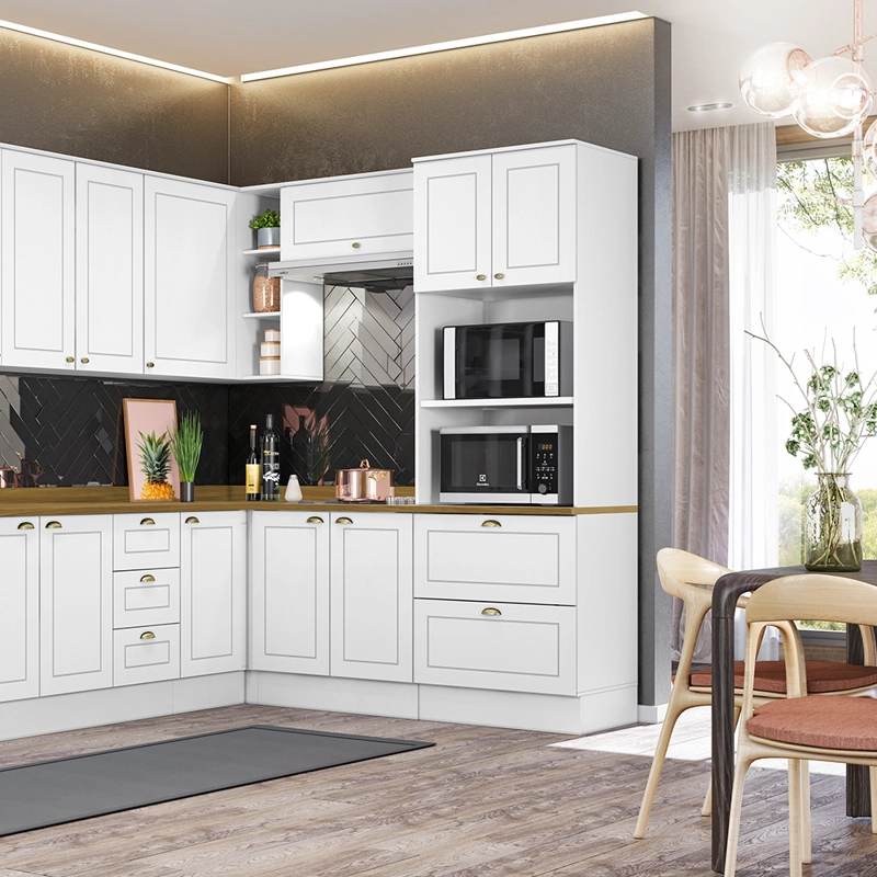 MODULO P/ 02 HORNOS NATURE BLANCO - 2