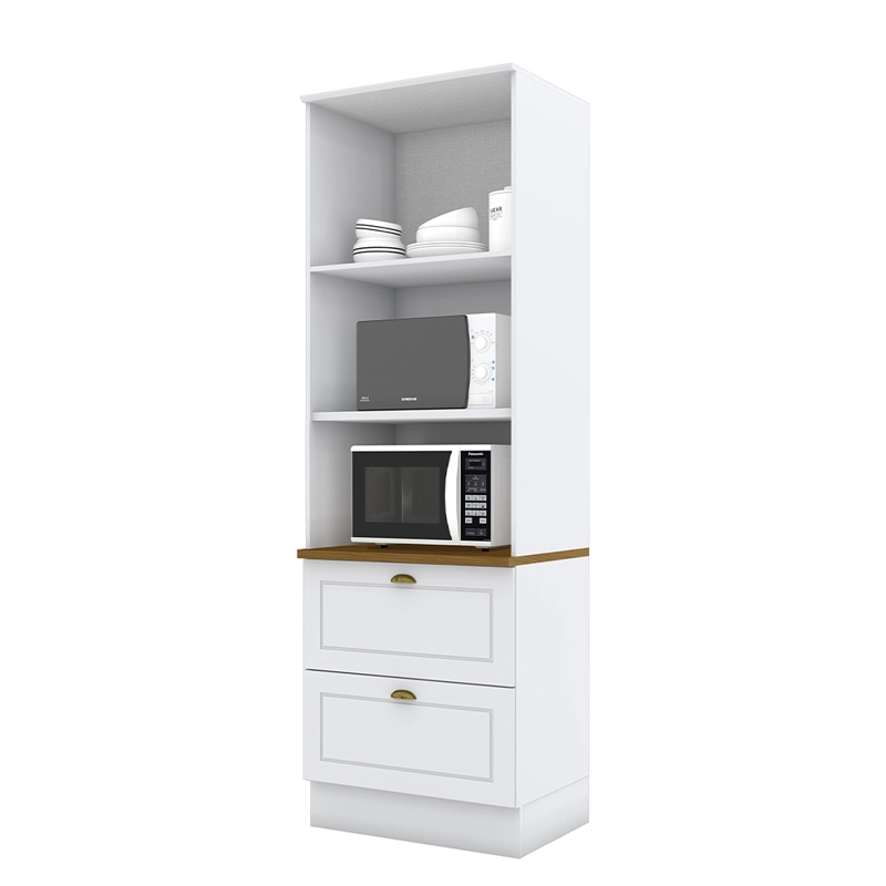 MODULO P/ 02 HORNOS NATURE BLANCO - 3