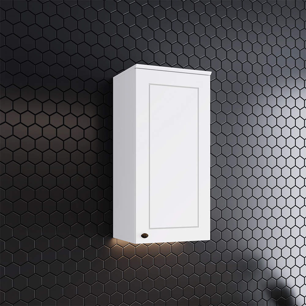 MÓDULO HOME MOBILI AMERICANA ALTO 1 PUERTA BLANCO MDP - 5