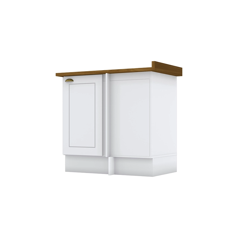 MÓDULO HOME MOBILI NATURE BAJO ESQUINERO CIEGO BLANCO MDP - 1