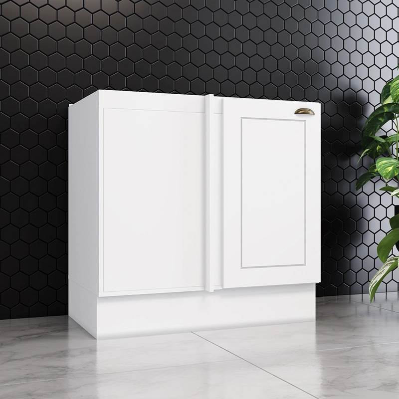 MÓDULO HOME MOBILI NATURE BAJO ESQUINERO CIEGO BLANCO MDP - 8