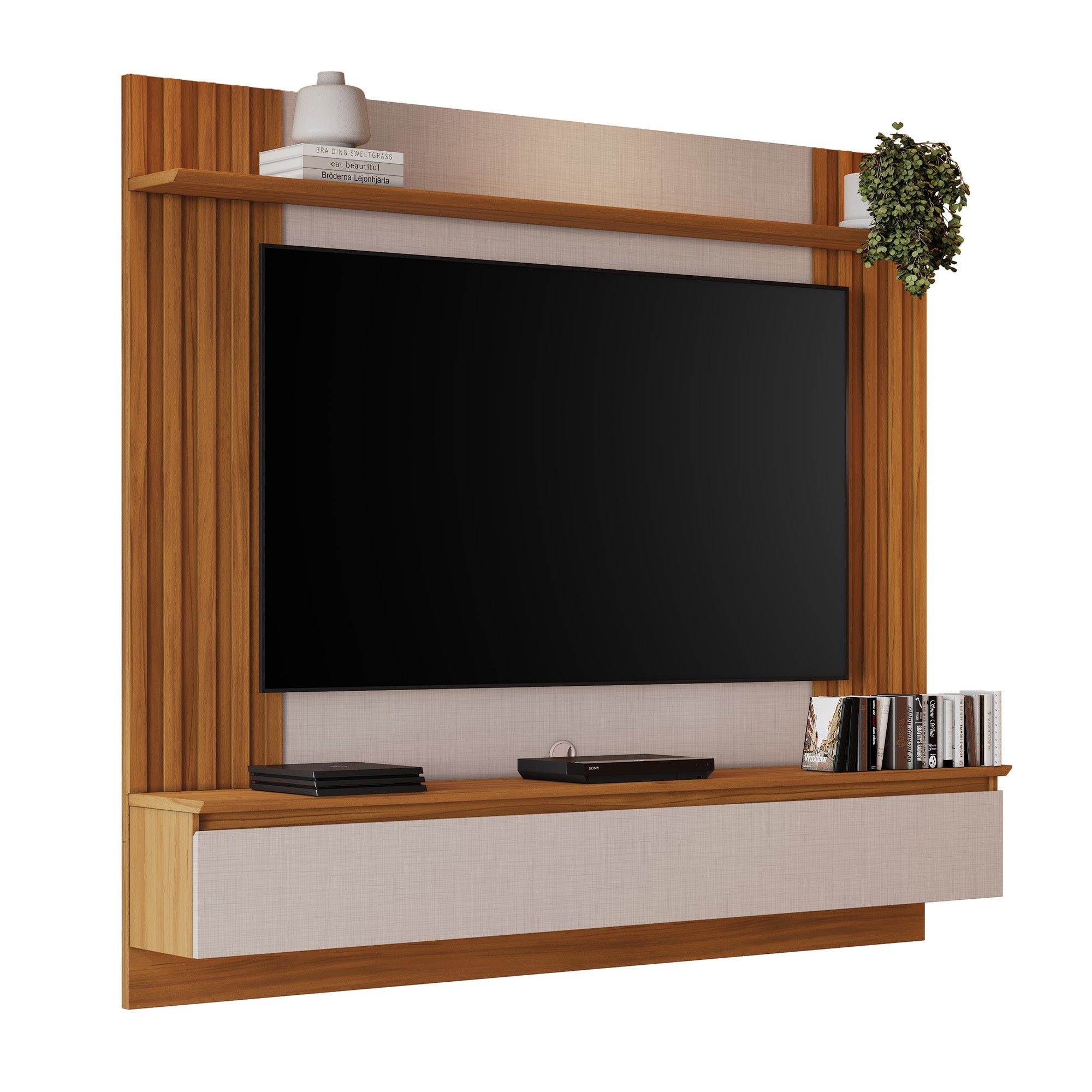 PANEL TV65' HOME MOBILI PRIUS NT 1365 BLANCO OW/NATURAL - 1