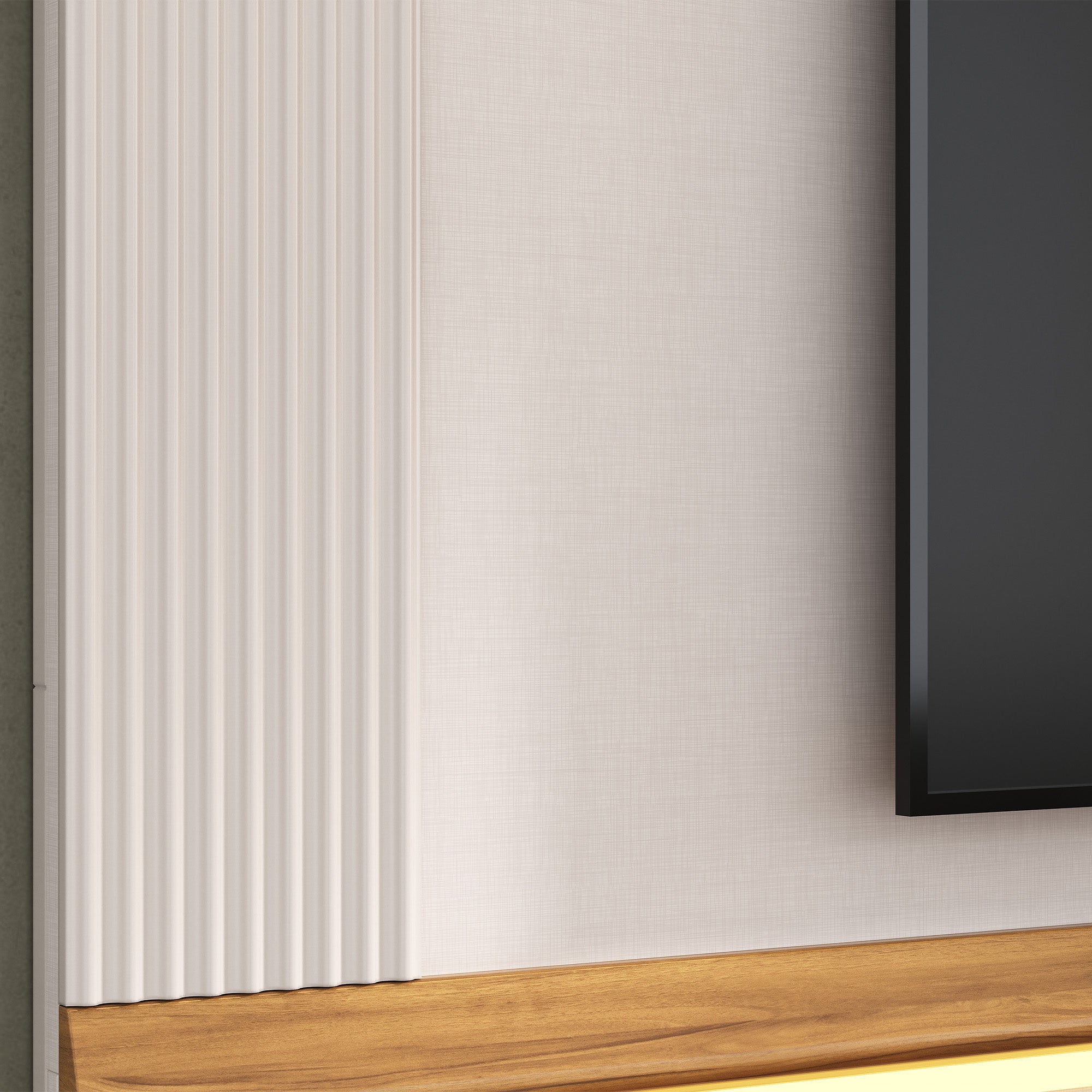 PANEL TV75' HOME MOBILI NT1370 BLANCO HERMES OW/NOGAL - 8