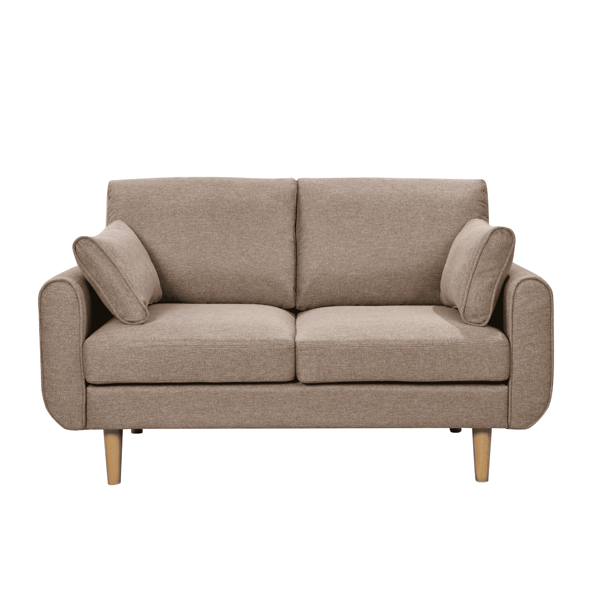 SOFA 2 CUERPOS HOME MOBILI JSS-4260 DENVER2 TOSTADO - 1