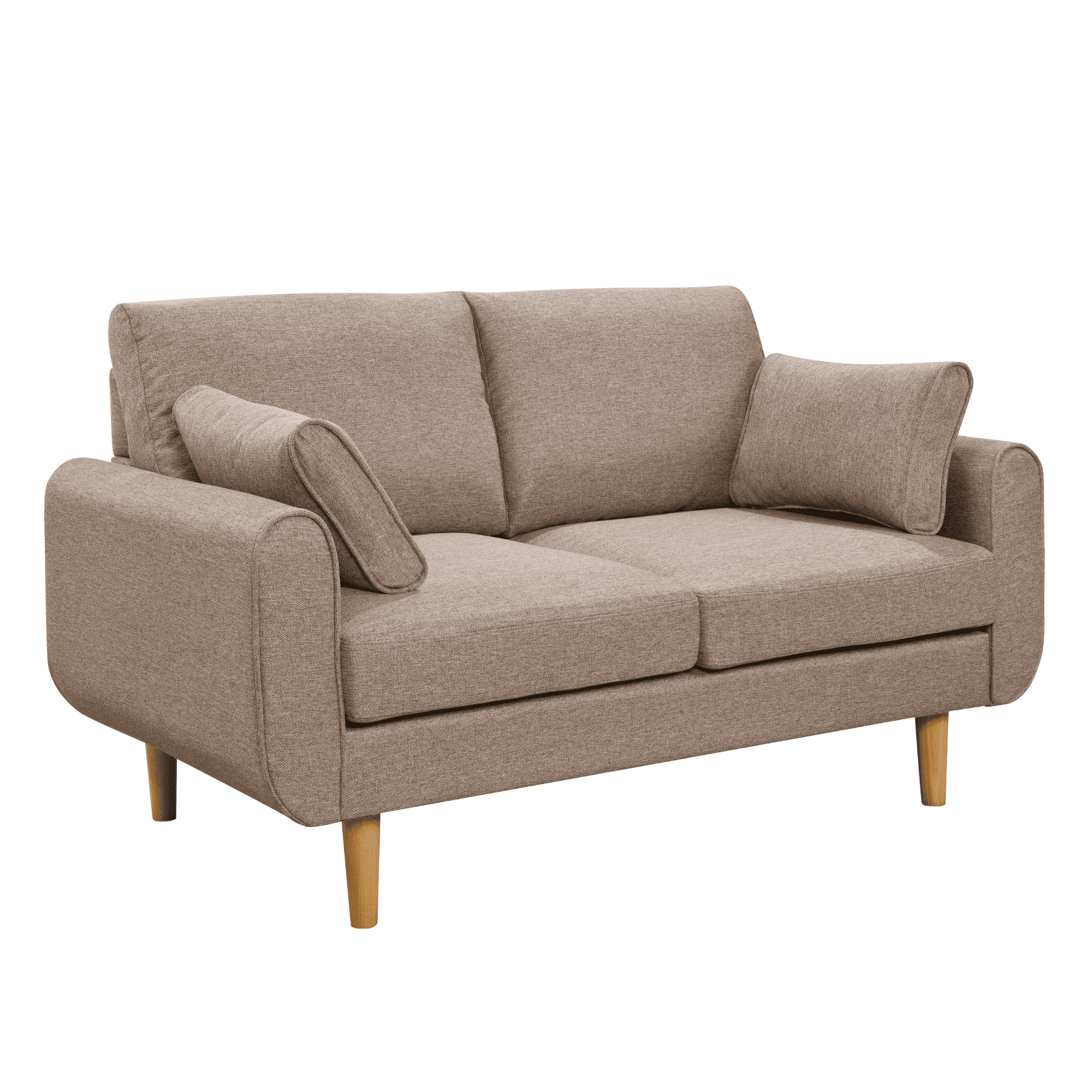 SOFA 2 CUERPOS HOME MOBILI JSS-4260 DENVER2 TOSTADO - 2