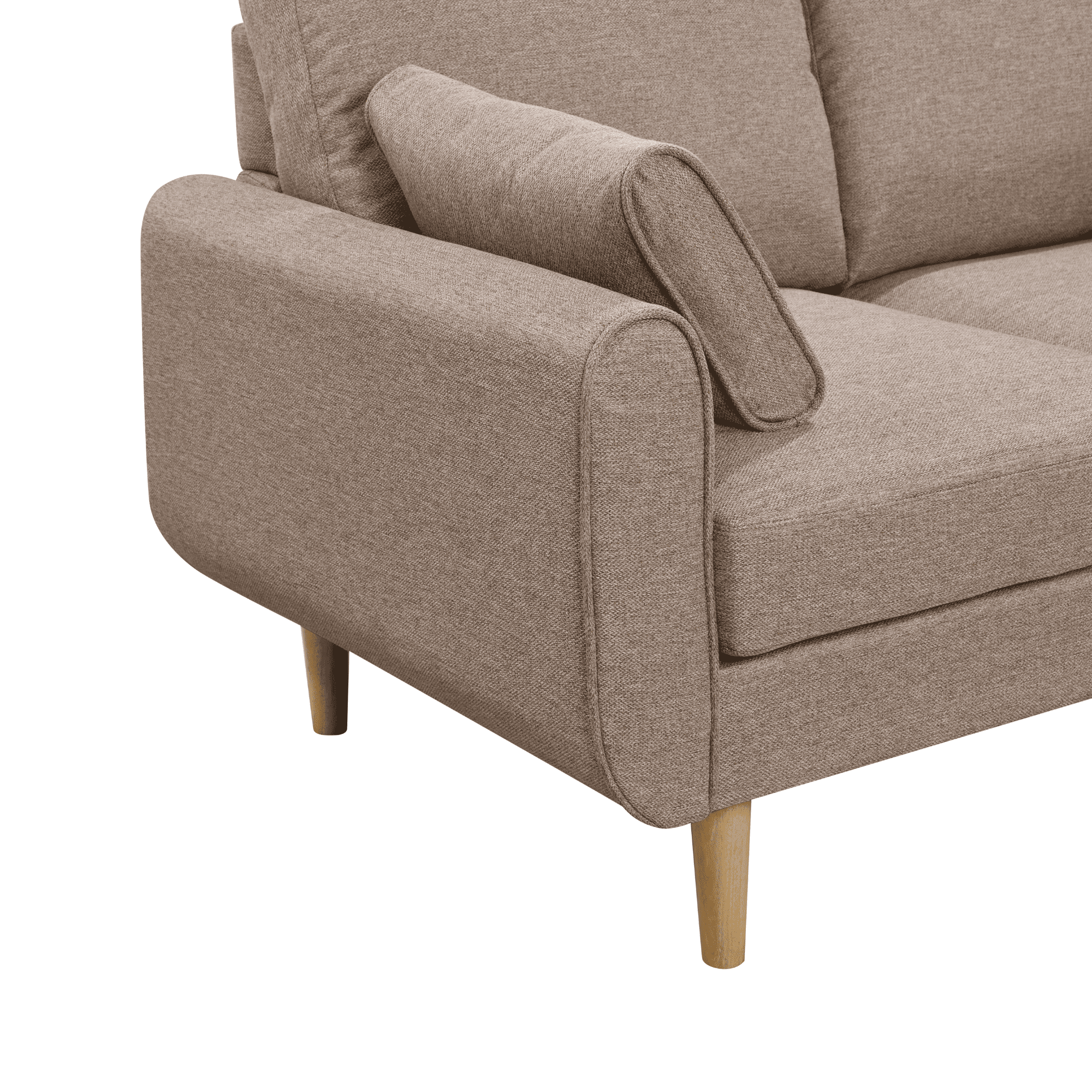 SOFA 2 CUERPOS HOME MOBILI JSS-4260 DENVER2 TOSTADO - 3