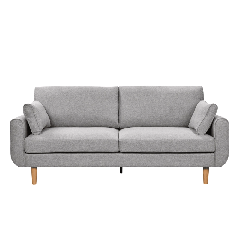 SOFA 3 CUERPOS HOME MOBILI JSS-4260 DENVER3 GRIS - 1
