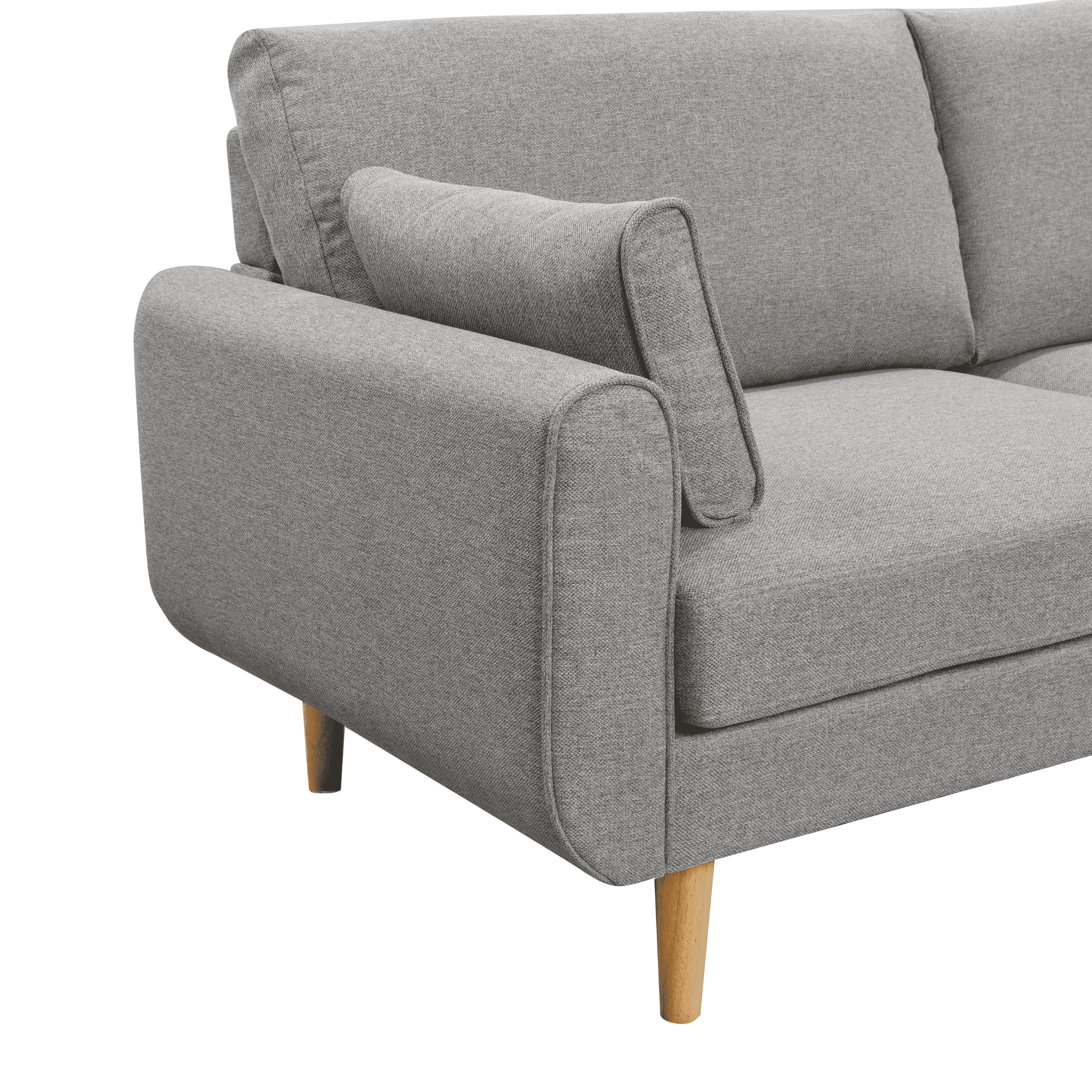 SOFA 3 CUERPOS HOME MOBILI JSS-4260 DENVER3 GRIS - 3