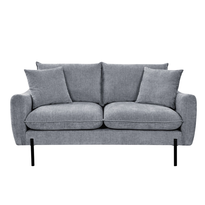 SOFA 2 CUERPOS HOME MOBILI JSS4014 HUSTON2 AZUL - 1