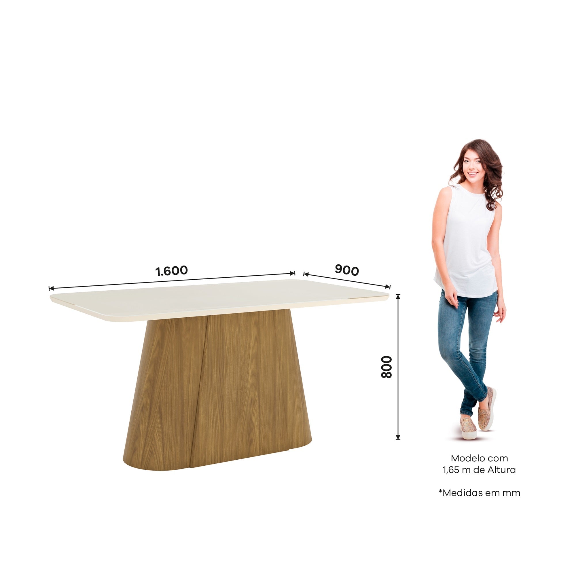 JUEGO DE COMEDOR HOME MOBILI 6 SILLAS NINA - 5
