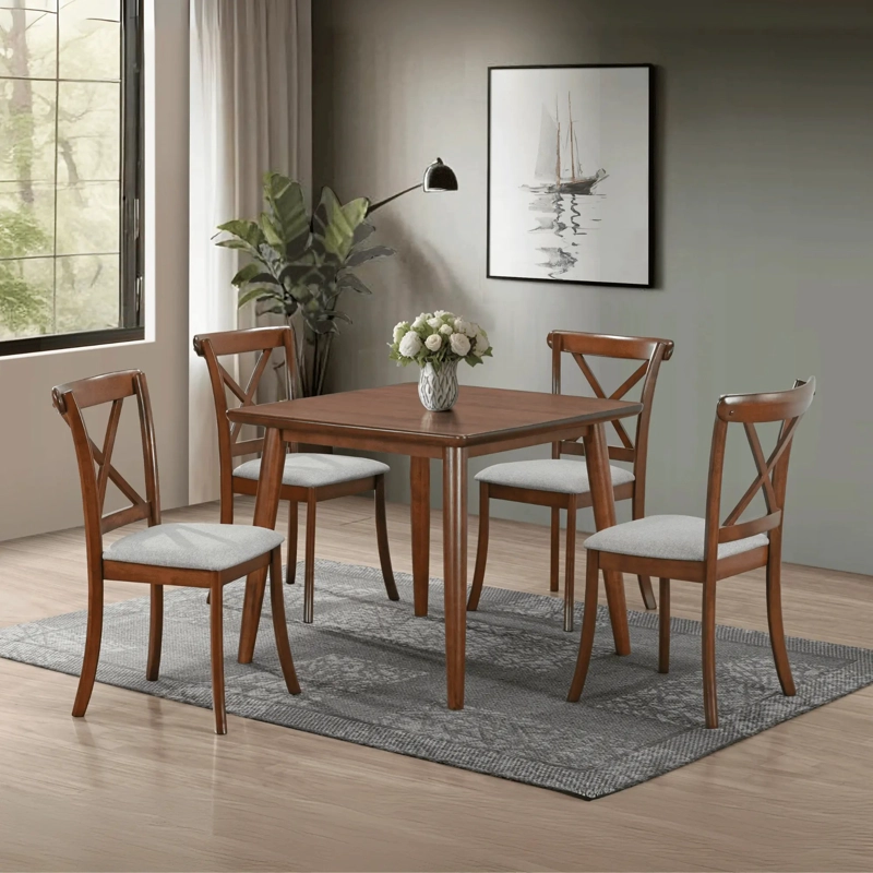 JUEGO DE COMEDOR HOME MOBILI  4 SILLAS ZAGREB - 2
