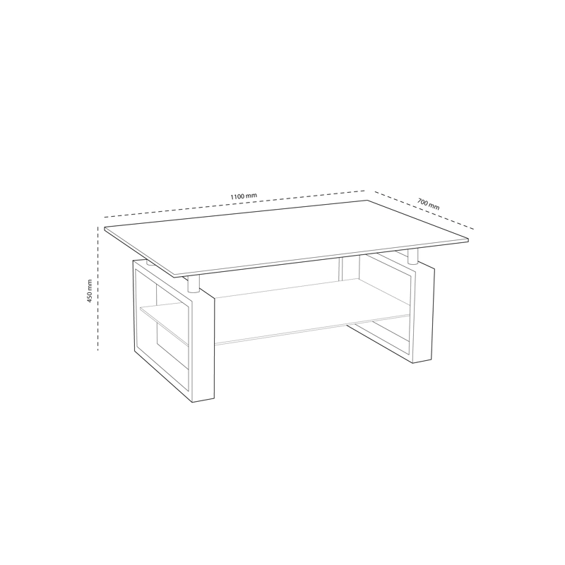MESA DE CENTRO HOME MOBILI CT 239 CUBIC - 6