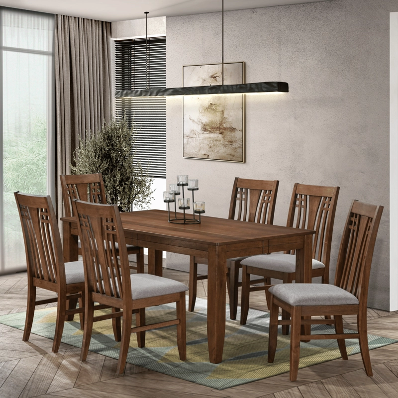 JUEGO DE COMEDOR HOME MOBILI 6 SILLAS LYON - 2