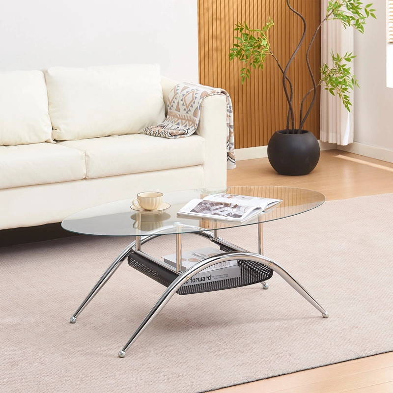 MESA DE CENTRO HOME MOBILI CT A70 OVAL - 2