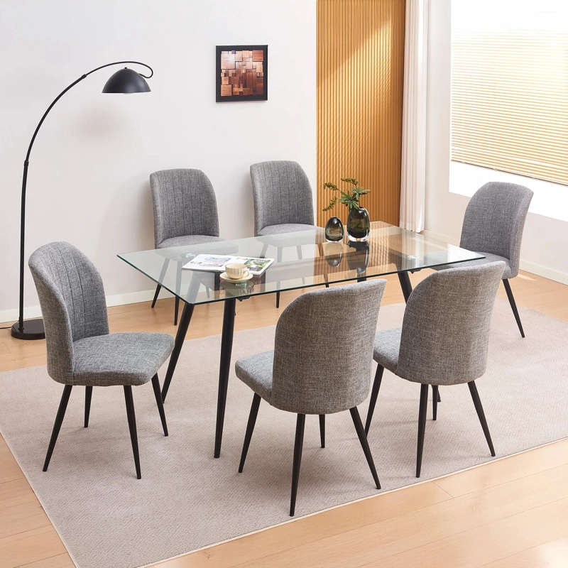JUEGO DE COMEDOR HOME MOBILI 6 SILLAS SEUL - 2