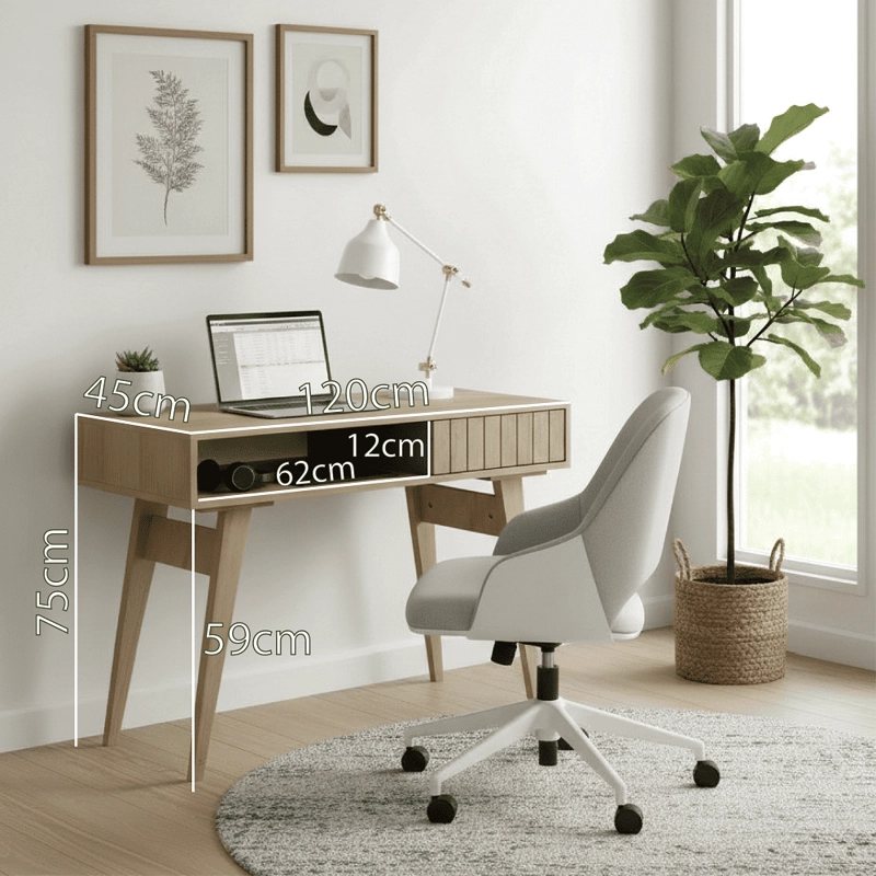 ESCRITORIO 1 CAJON HOME MOBILI LUXEMBURGO - 7