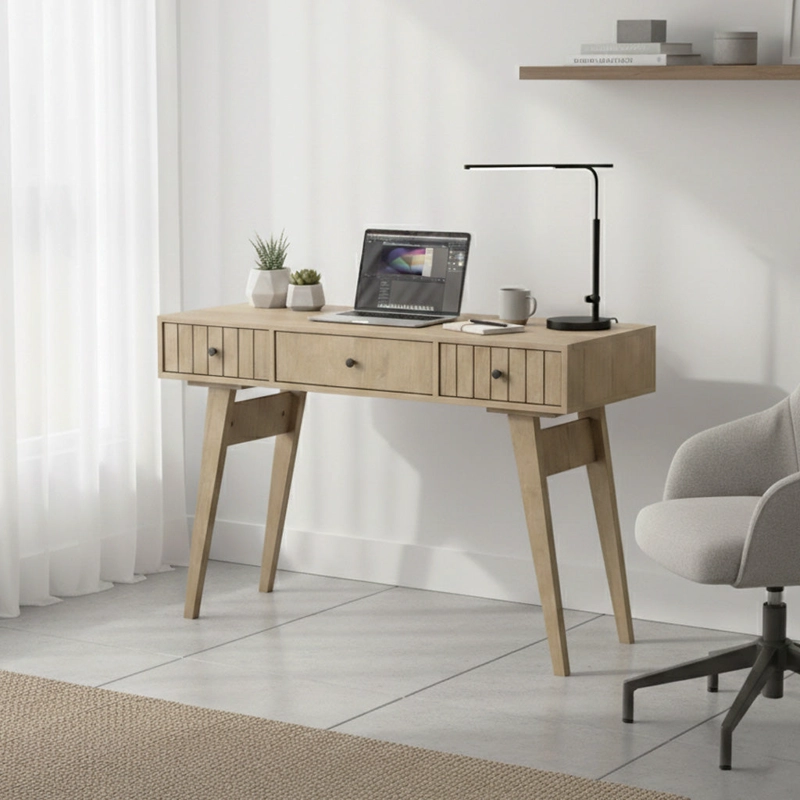 ESCRITORIO 2 CAJONES HOME MOBILI ZURICH - 2