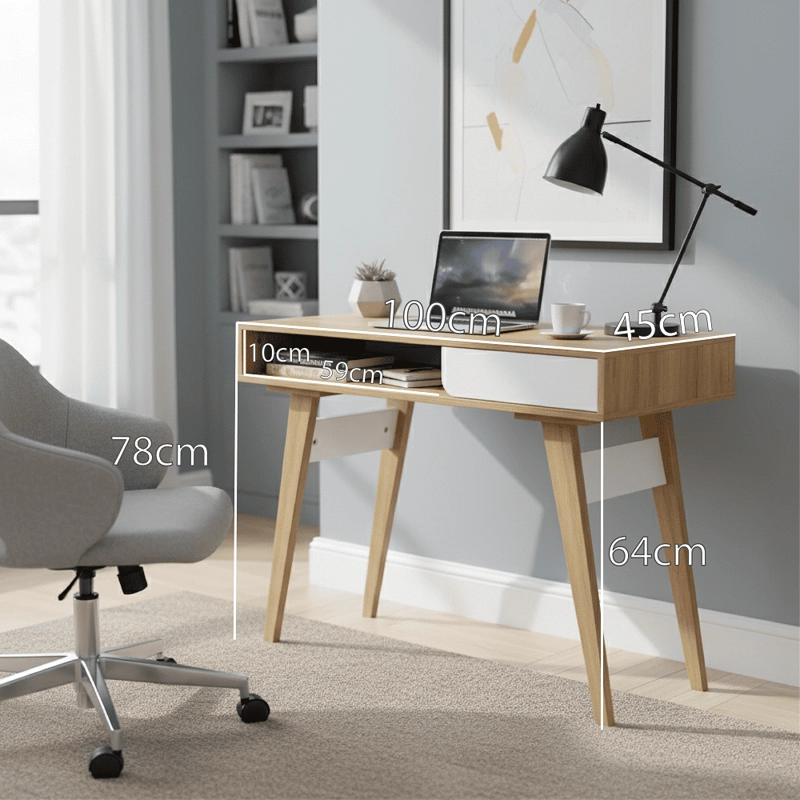 ESCRITORIO 1 CAJON HOME MOBILI SIENA - 7