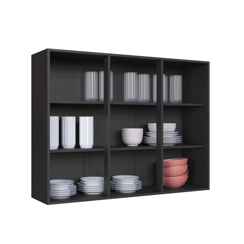 MUEBLE COCINA AE REO TITAN 3 PUERTAS VIDRIO - 2