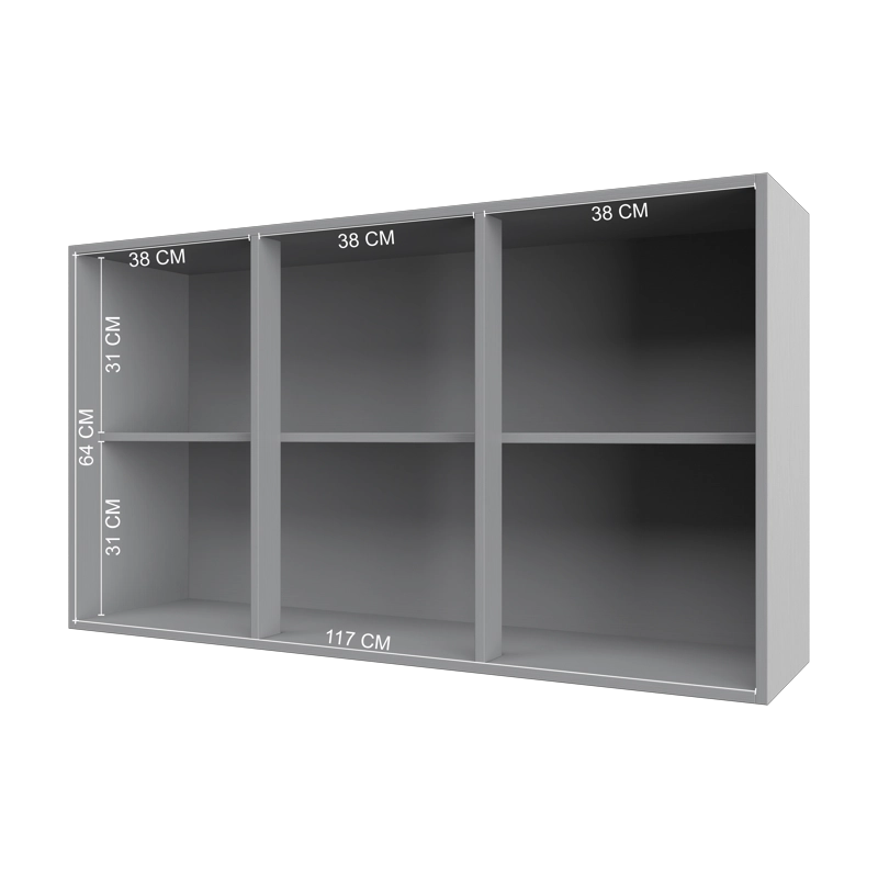 MUEBLE AE REO AMERICANA NEO 3P GRIS - 4