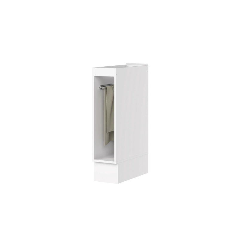 MUEBLE BAJO TOALLERO 20CM BLANCO/ NATURE - 2