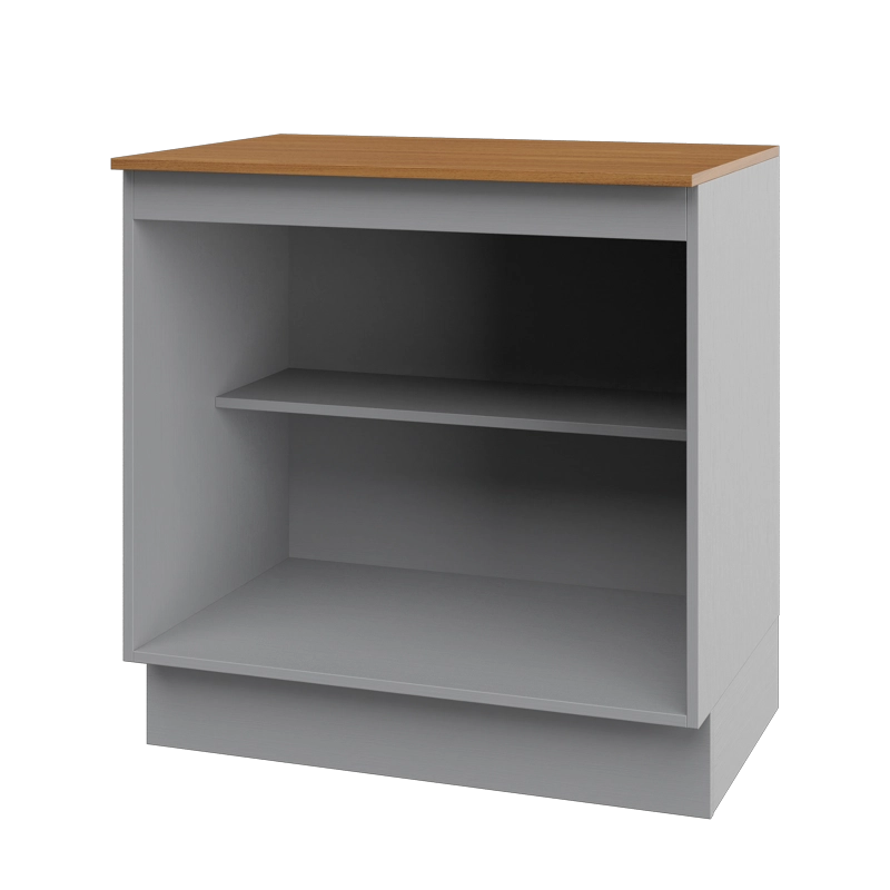 MUEBLE BASE AMERICANA NEO 2P GRIS - 2