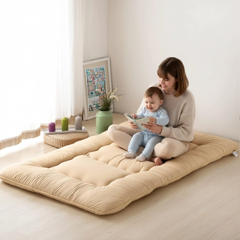 COLCHONETA COLCHON 2 METROS ESTERILLA PLEGABLE POLIE STER - 4