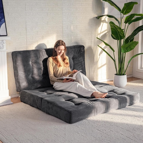 Sofa Colchoneta Plegable De Tres Piezas 190cmx90cm - 3