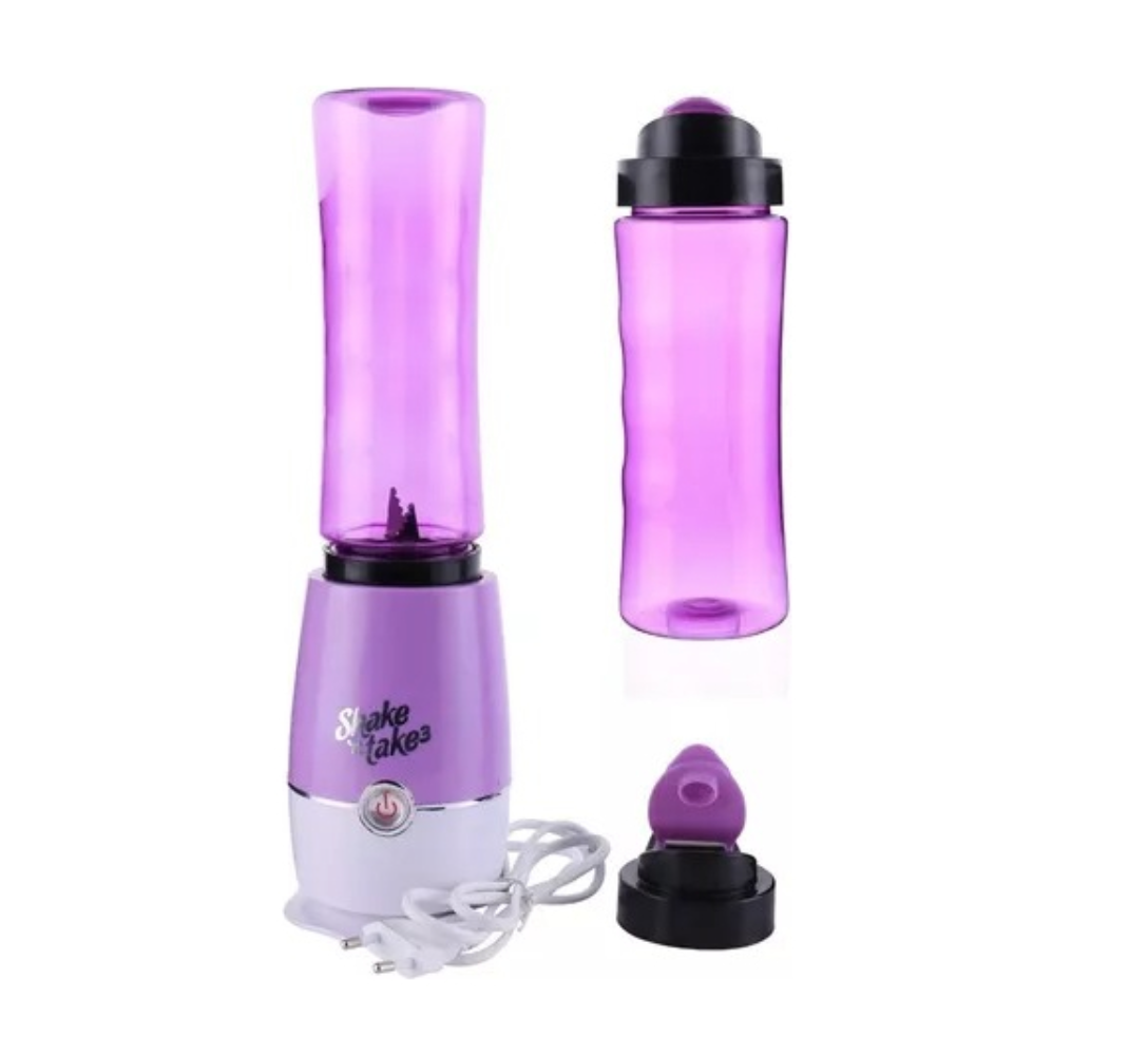 JUGUERA BATIDORA LICUADORA PERSONAL PORTÁTIL 2VASOS LIONSHOP - 2