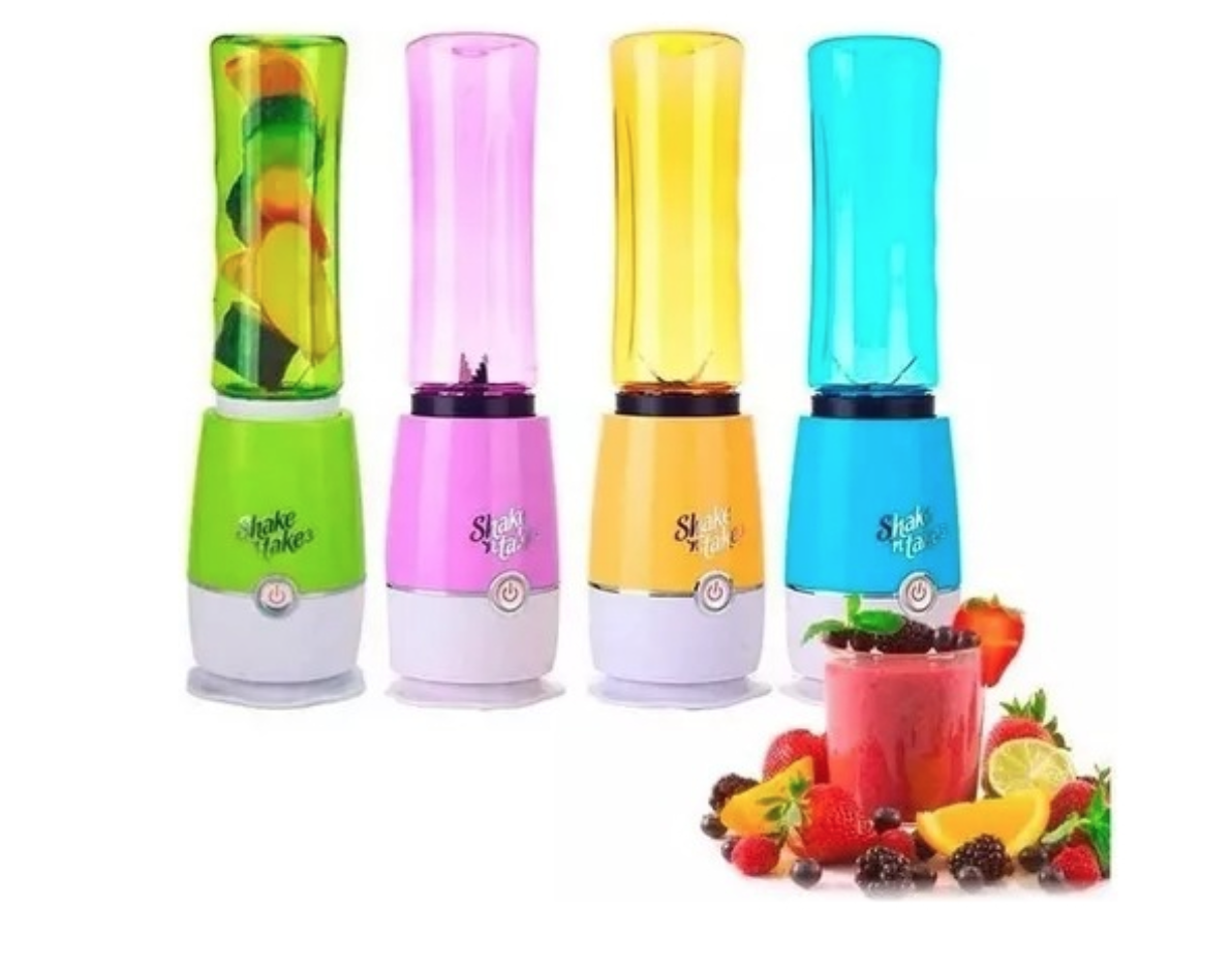 JUGUERA BATIDORA LICUADORA PERSONAL PORTÁTIL 2VASOS LIONSHOP - 3