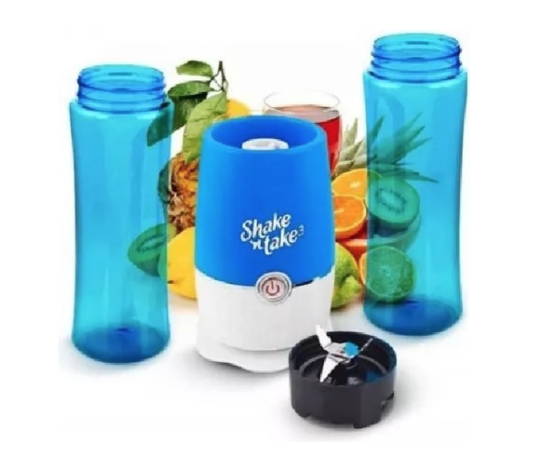JUGUERA BATIDORA LICUADORA PERSONAL PORTÁTIL 2VASOS - 3