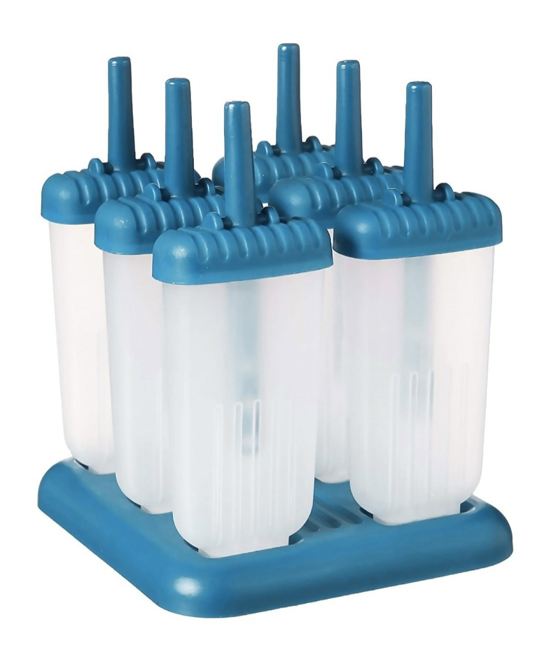 SET DE 6 MOLDES PARA HACER PALETAS HELADAS - 1