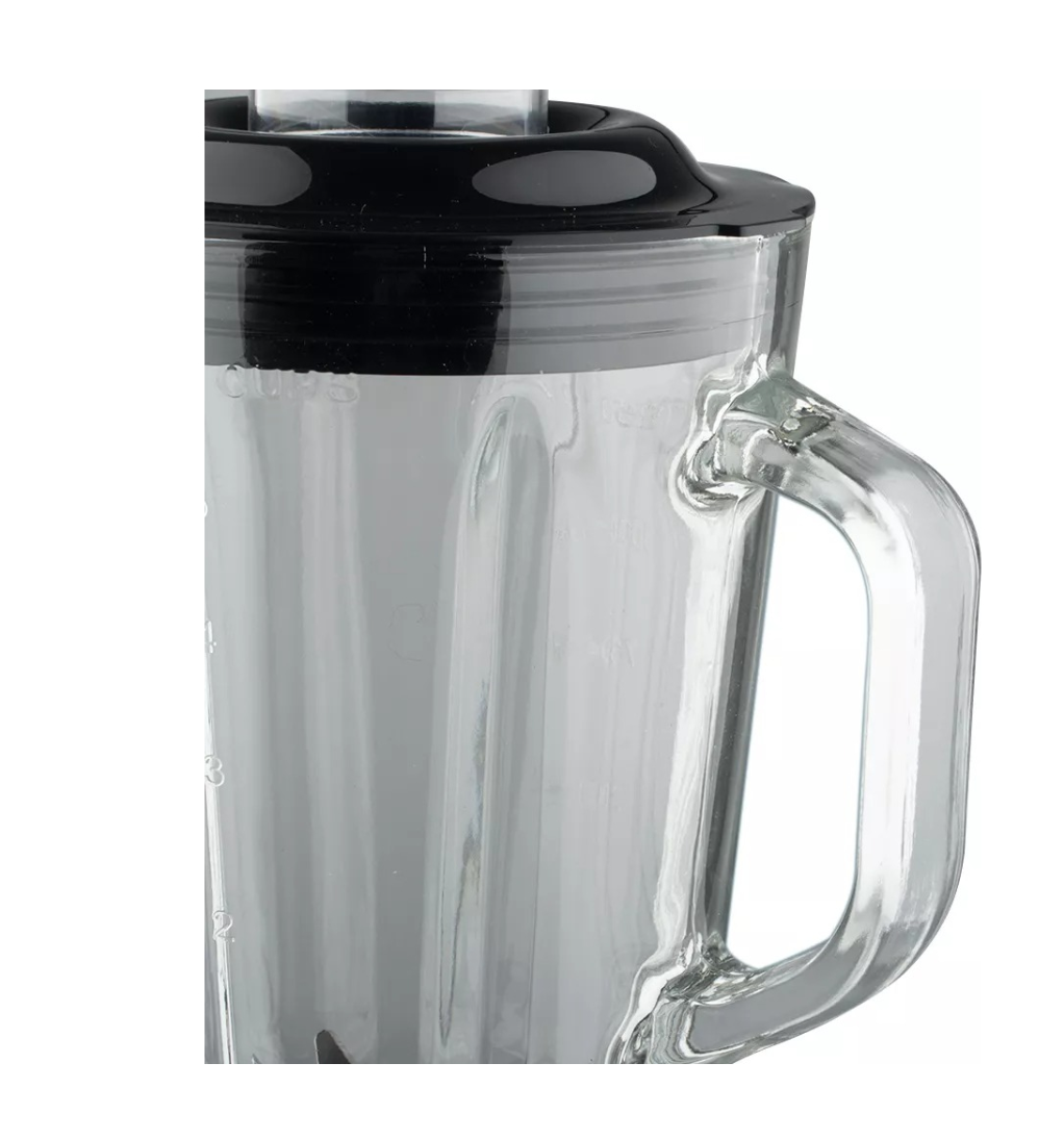 LICUADORA JUGUERA VIDRIO 2 EN 1 ACERO INOXIDABLE PICADORA - 2