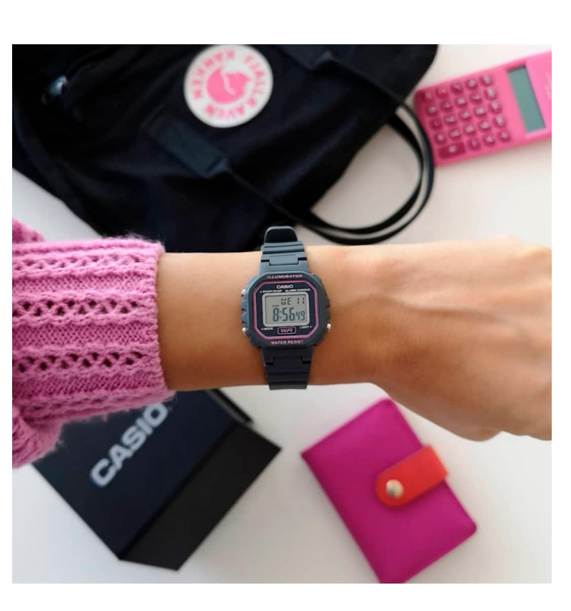 RELOJ CASIO UNISEX EL PULSERA YOUTH LA20 ELEGANCIA Y FUNCIONALIDADGRIS - 2
