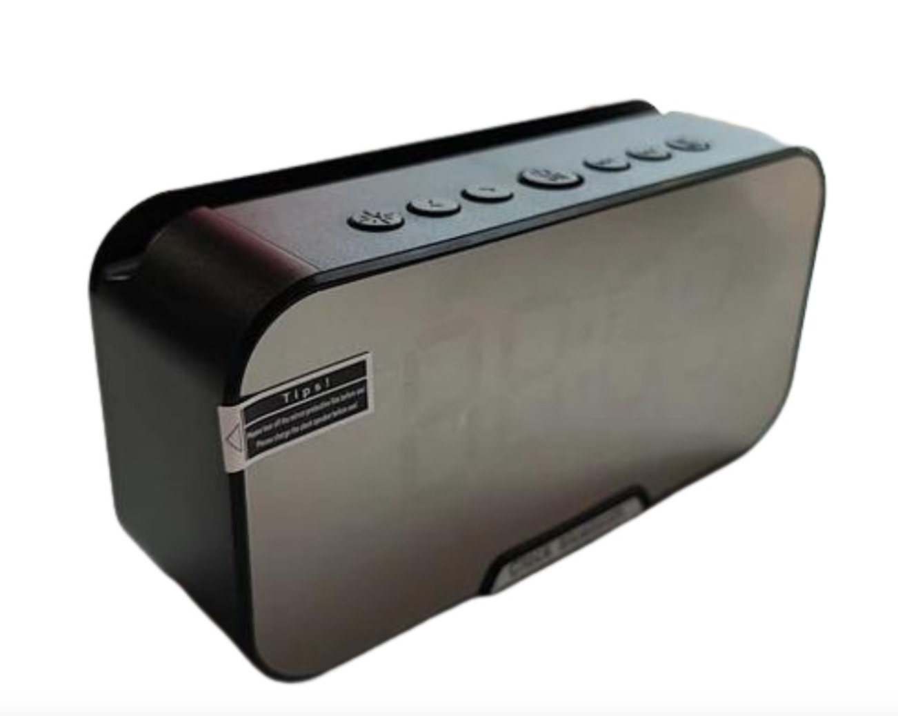 RELOJ DESPERTADOR DIGITAL LED PARLANTE + BLUETOOTH + SD + FM - 3