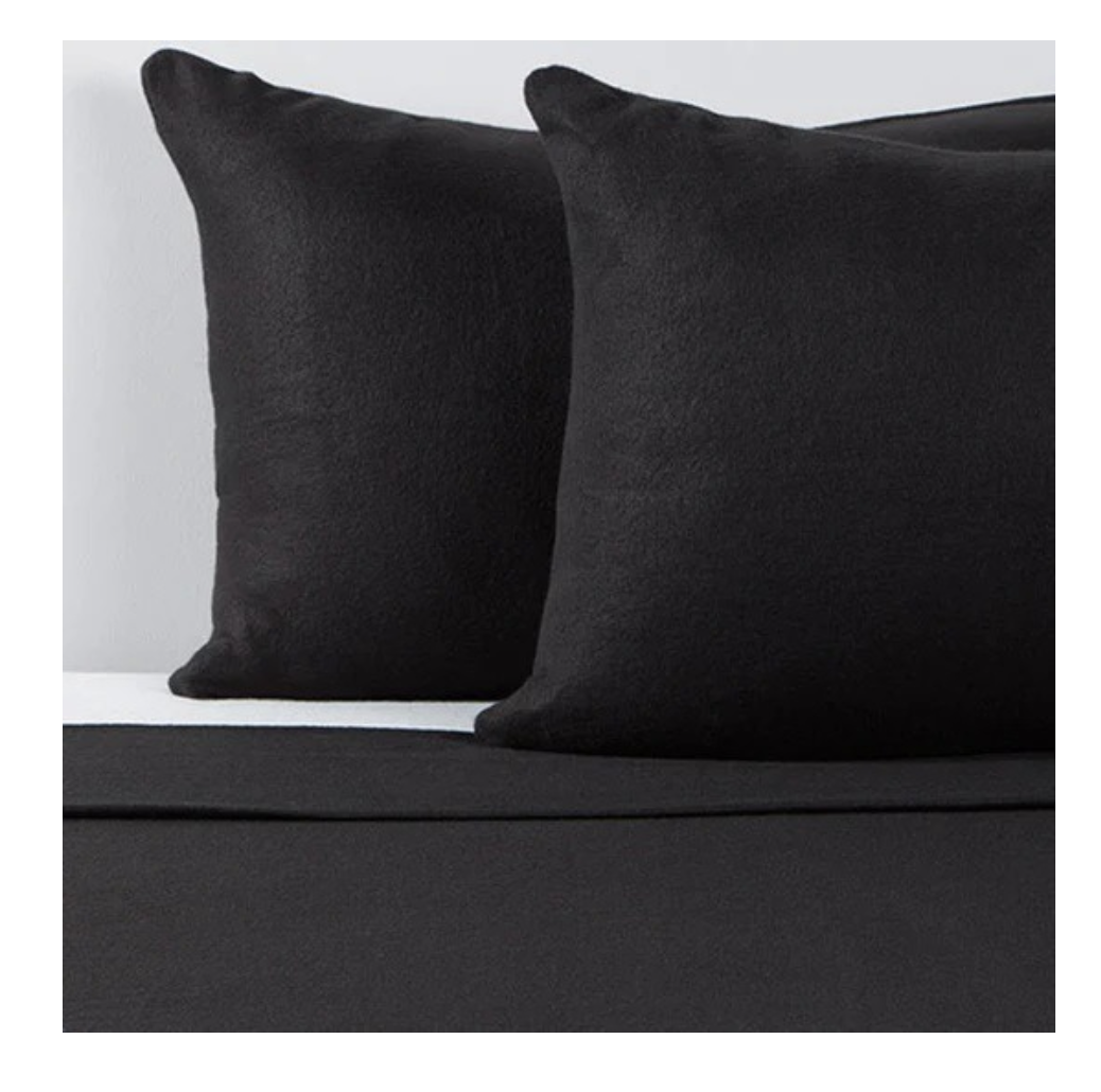 SÁBANAS INVIERNO 1.5 PLAZAS POLAR NEGRO 3 PIEZAS - 4