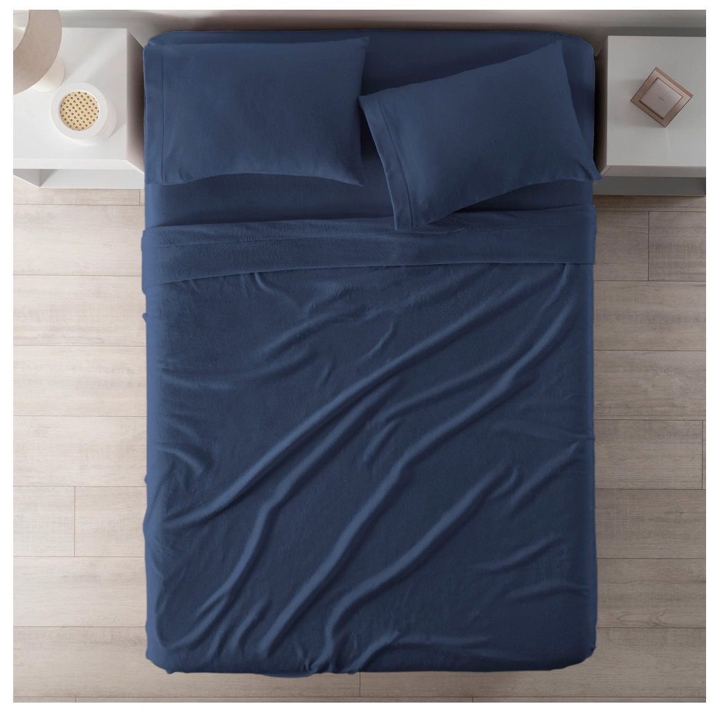 SABANA DE POLAR 2 PL + 2 FUNDAS DE ALMOHADA - 4