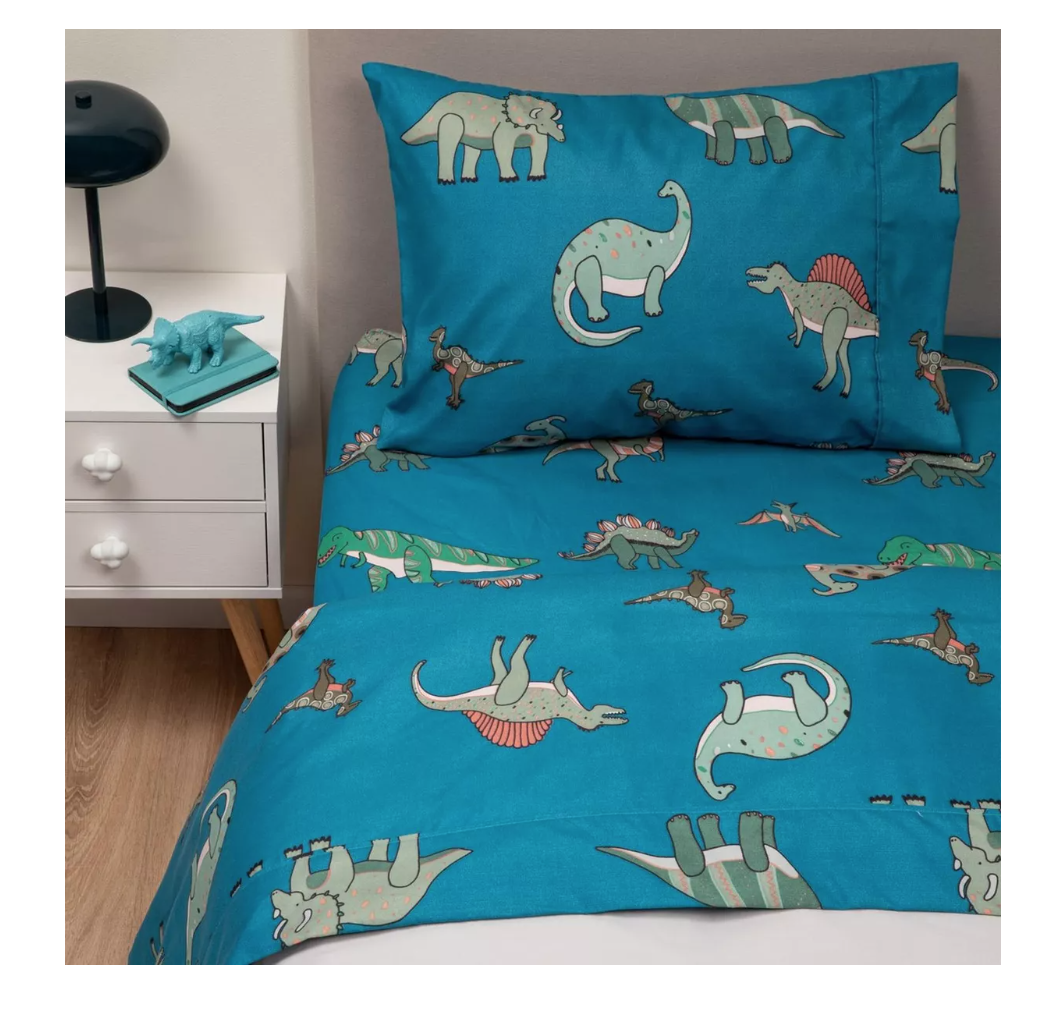 SÁBANAS RIQUI 1.5 PLAZAS MICROFIBRA MULTICOLOR ESTAMPADA NIÑO NIÑA + FUNDA ALMOHADA - 1