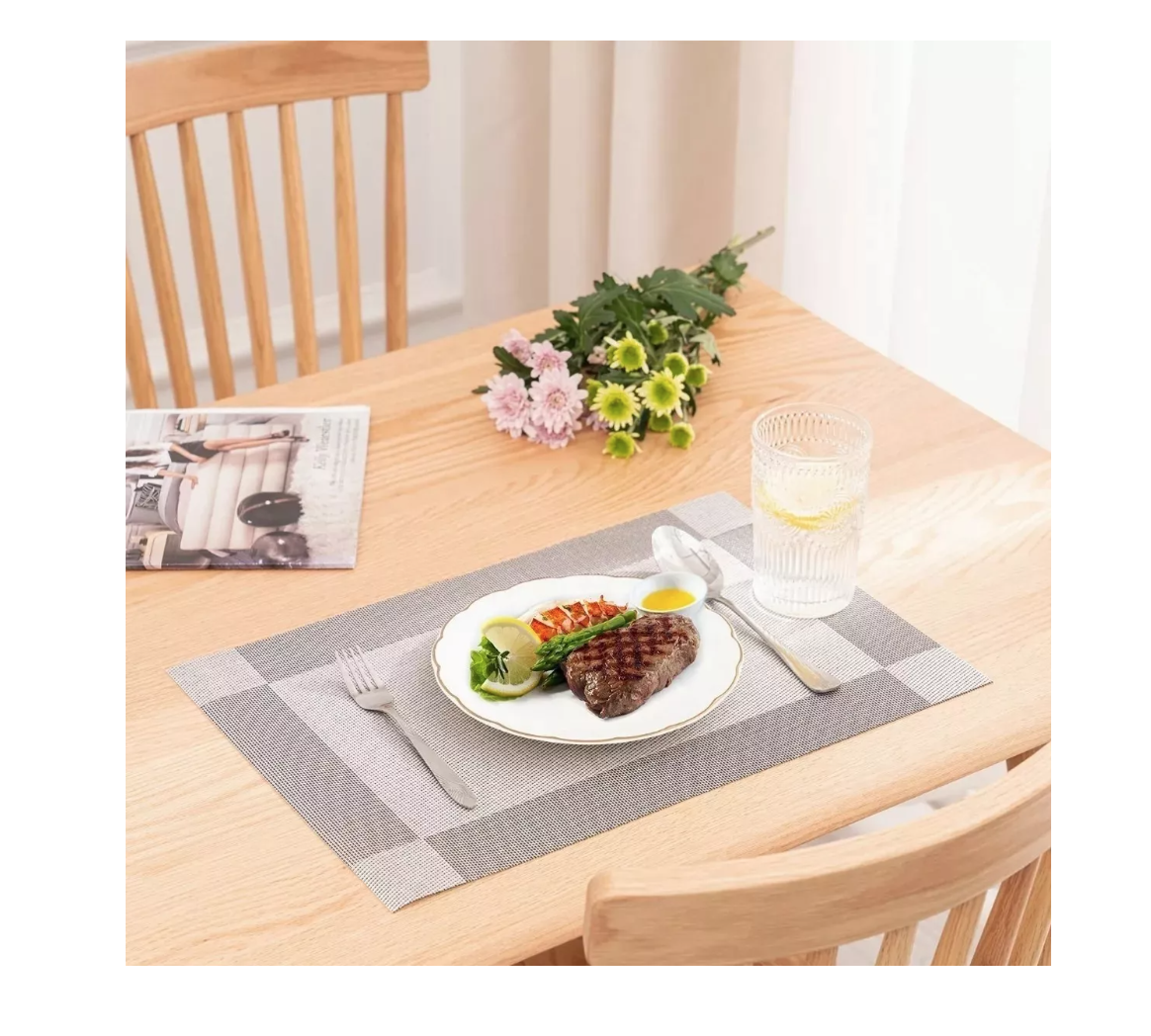 SET 6 INDIVIDUALES RIQUI IMPERMEABLE DE MESA RECTANGULAR DISEÑOS - 4