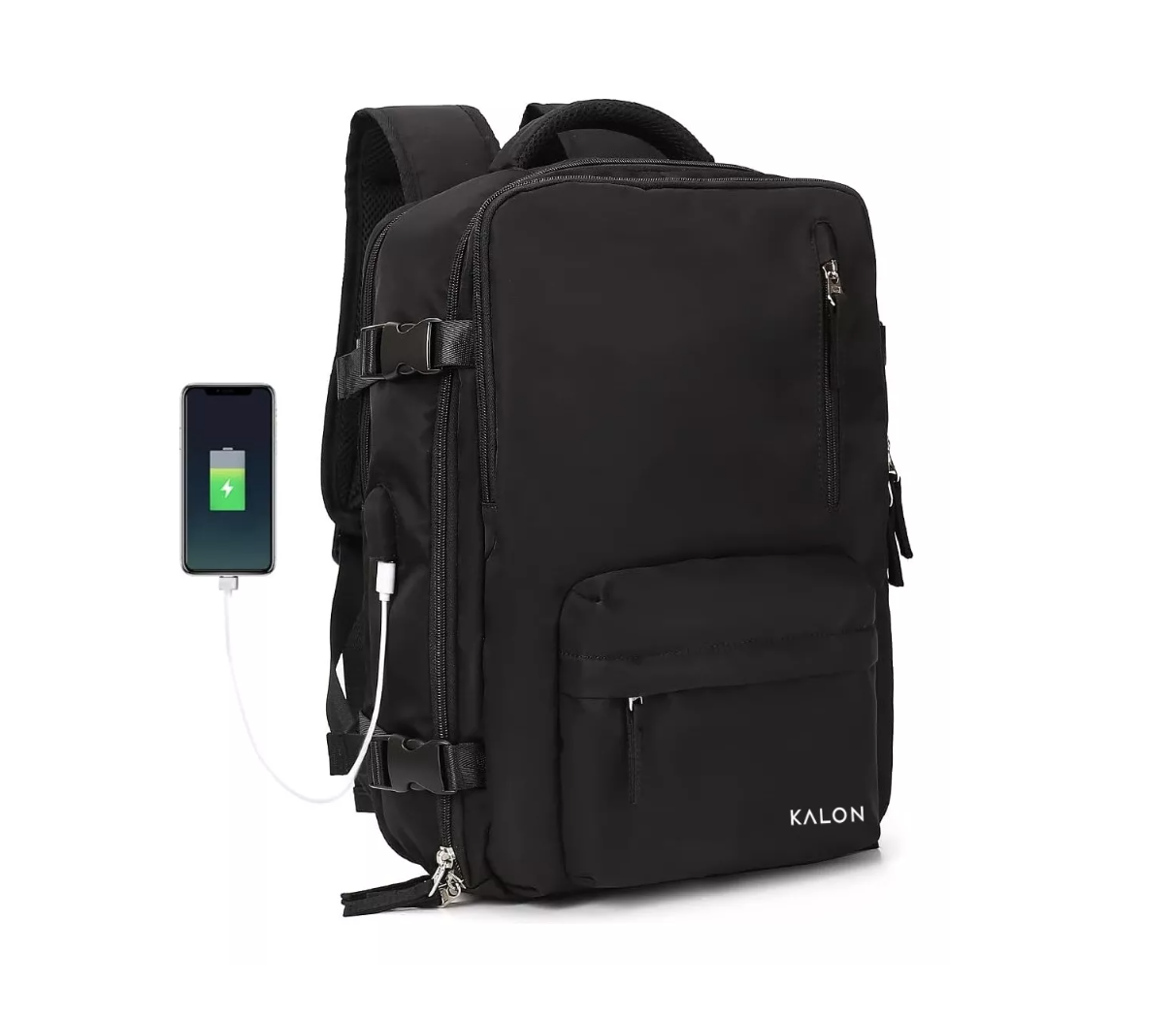 MOCHILA DE SENDERISMO IMPERMEABLE DE VIAJE GRANDE CON INTERF - 1