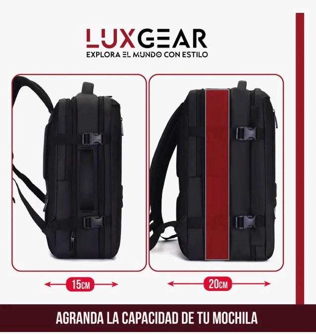 Mochila Notebook Impermeable 48L - 3