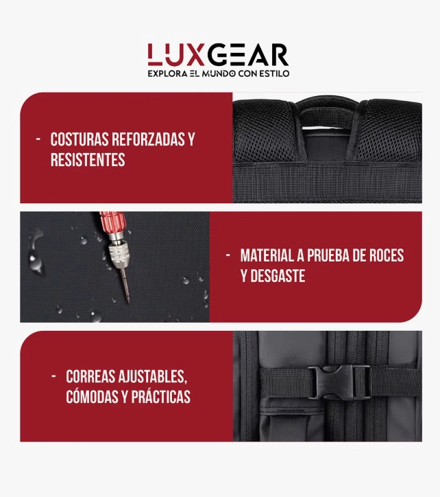 Mochila Notebook Impermeable 48L - 4