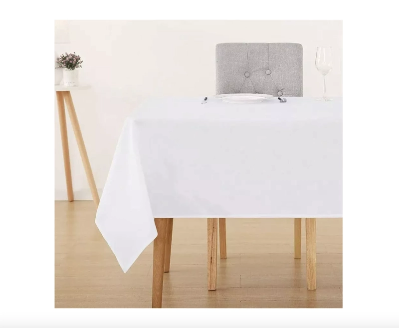 MANTEL DE MESA IMPERMEABLE LISO UNI COLOR 140X140CM - 1
