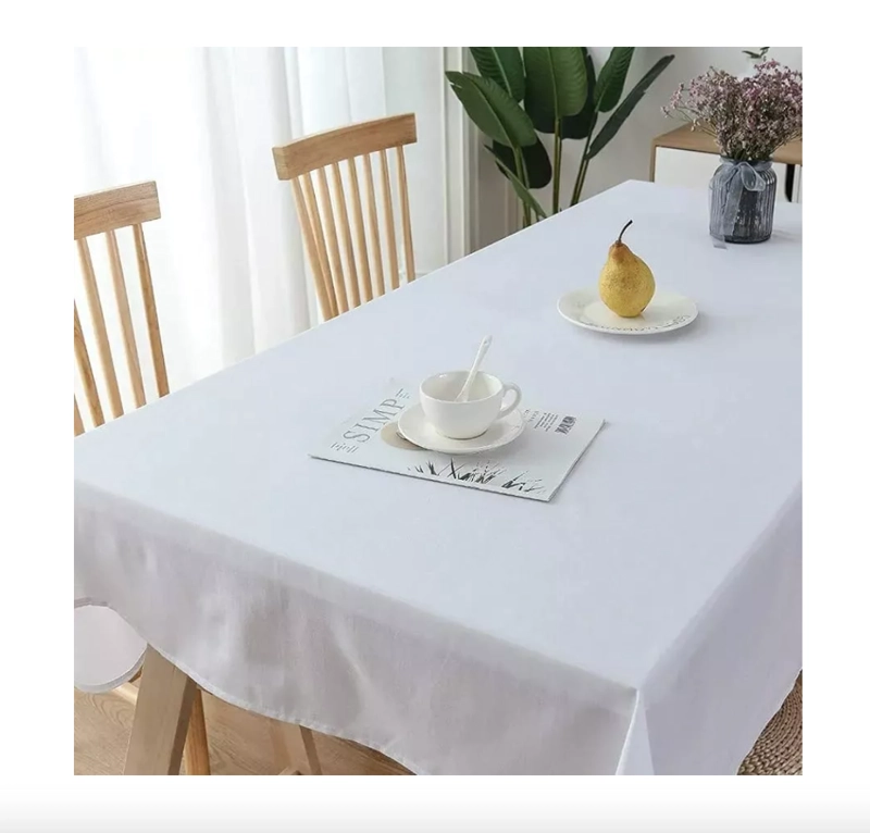 MANTEL DE MESA IMPERMEABLE LISO UNI COLOR 140X140CM - 5
