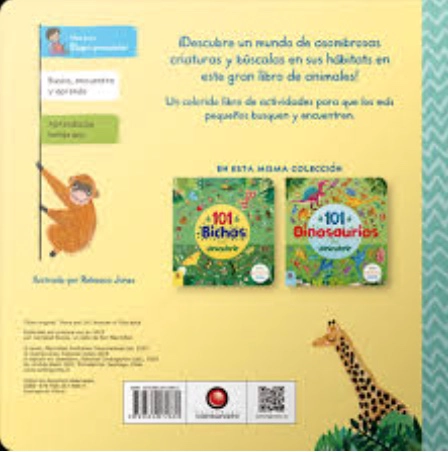 Libro 101 Animales Para Descubrir - 3