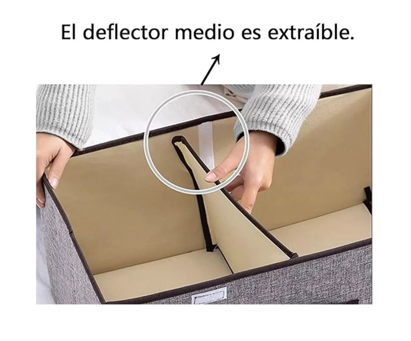 CAJAS ORGANIZADORAS PLEGABLES CLOSET ROPA VARIOS - 5