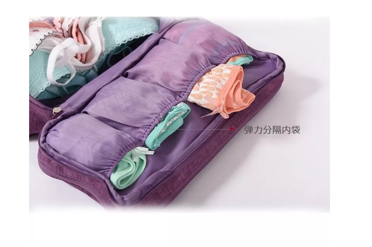 BOLSO VIAJE ORGANIZADOR DE ROPA INTERIOR IMPERMEABLE - 7