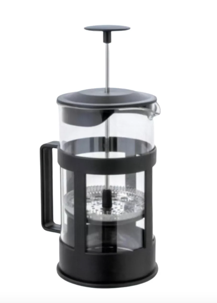 PRENSA FRANCESA CAFETERA MANUAL 600 ML GLASS CAFETIERE COLOR NEGRO - 3